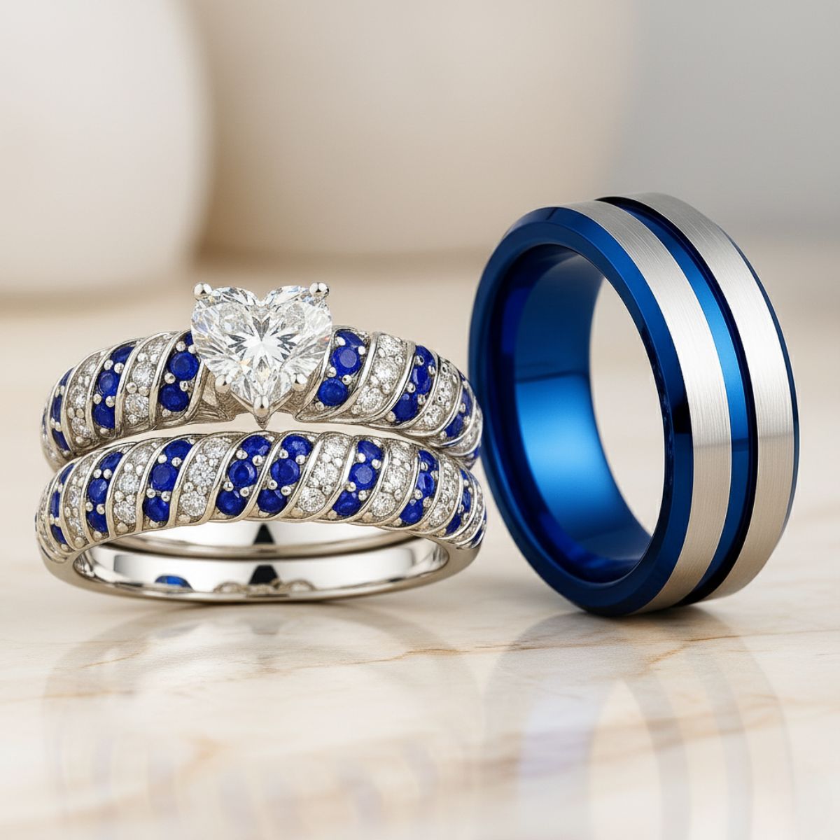 Oceanheart™ Bond Rings