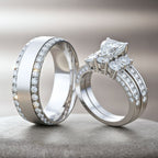 Hearted Love Rings