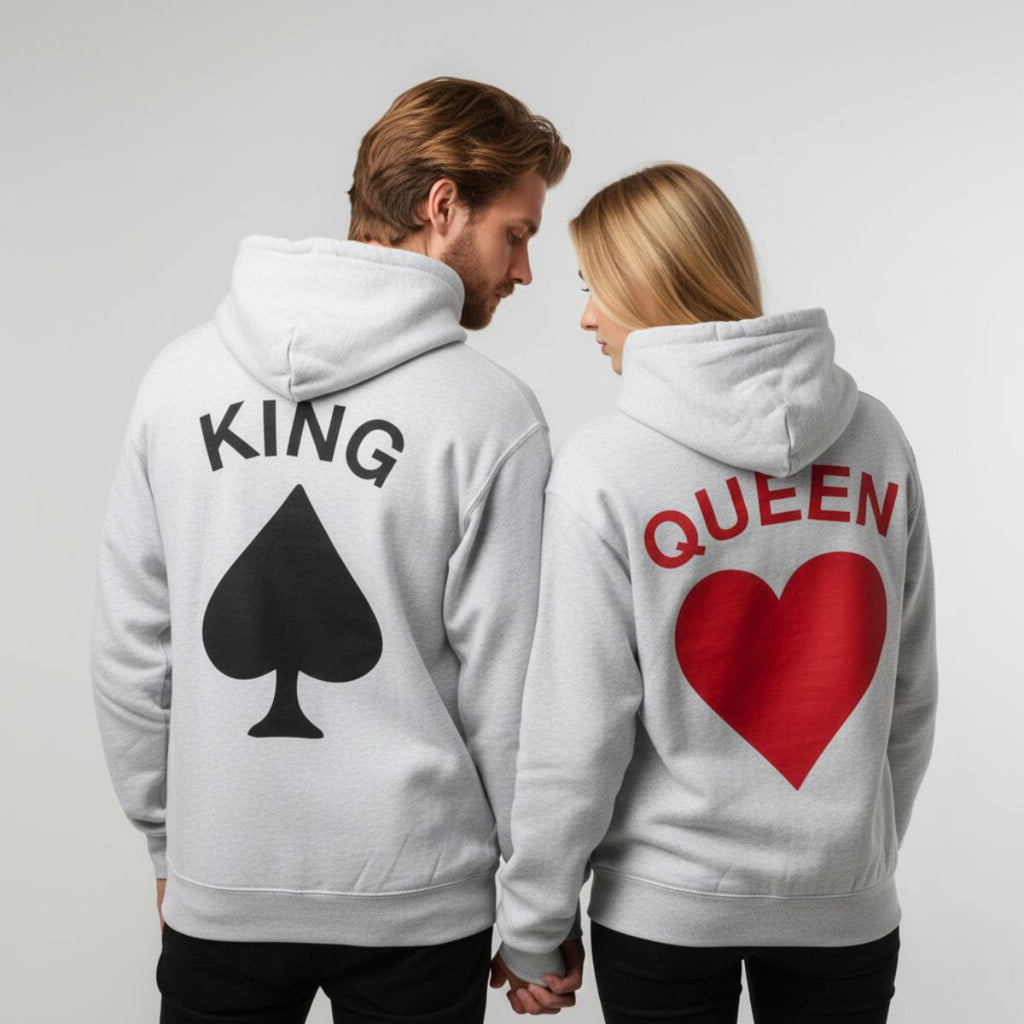 Card King & Queen Hoodies