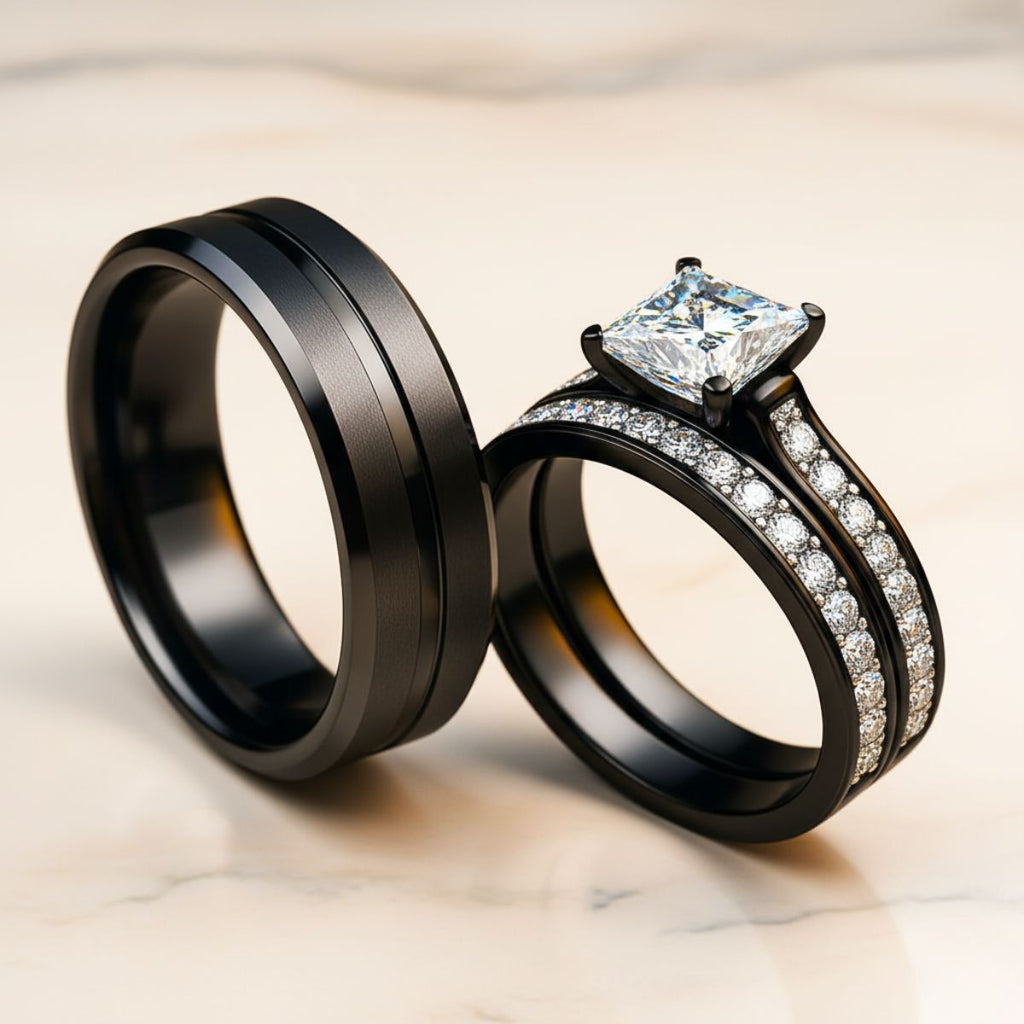 Moonlight Shadow Rings