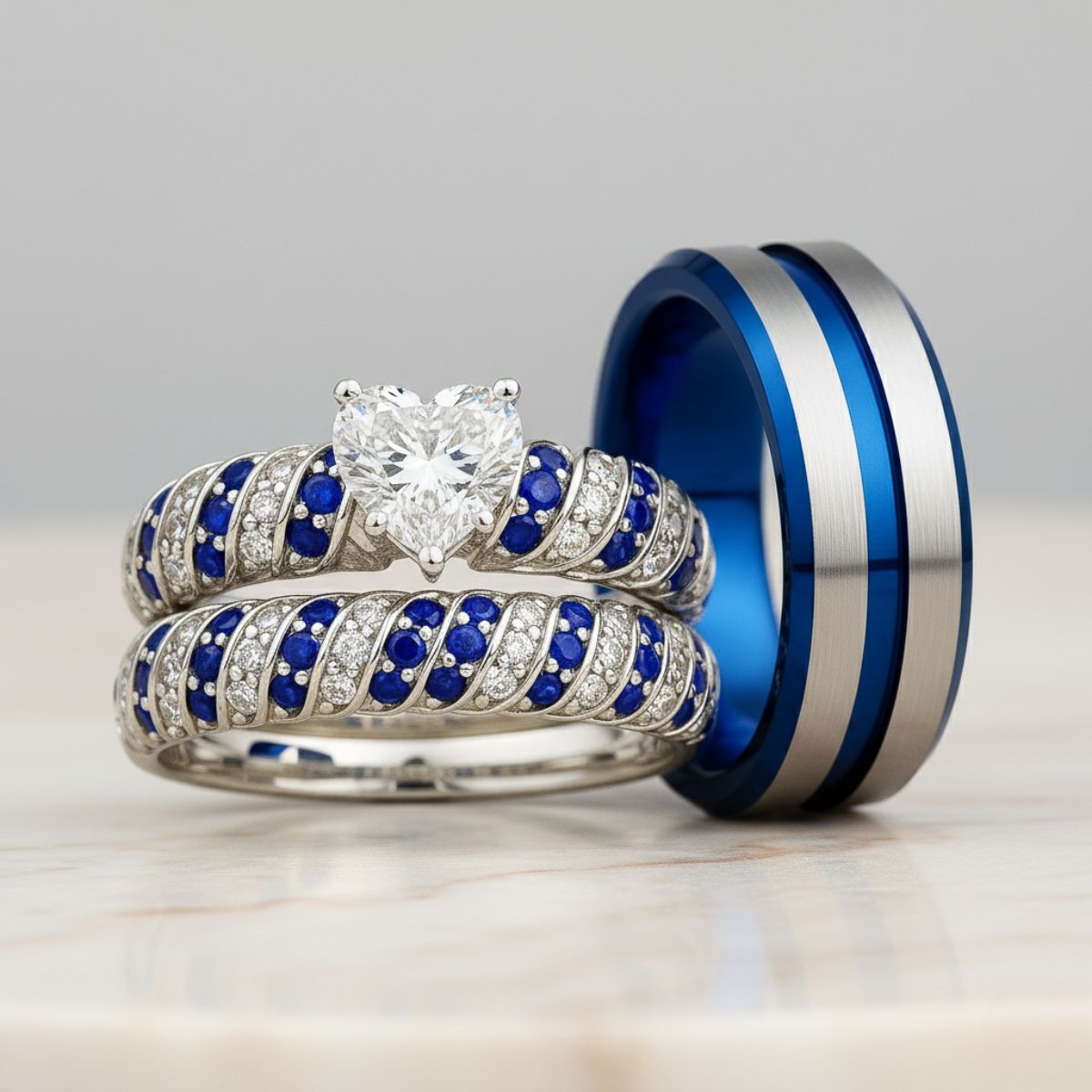 Oceanheart™ Bond Rings