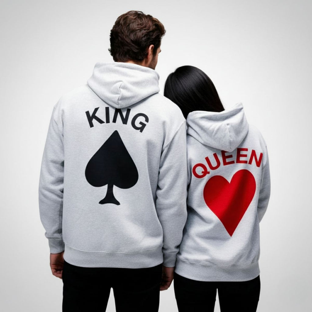 Card King & Queen Hoodies