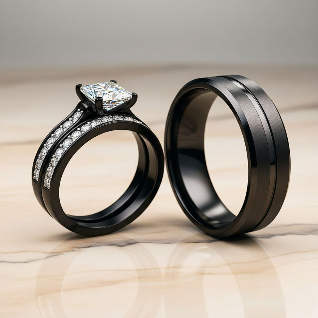 Moonlight Shadow Rings