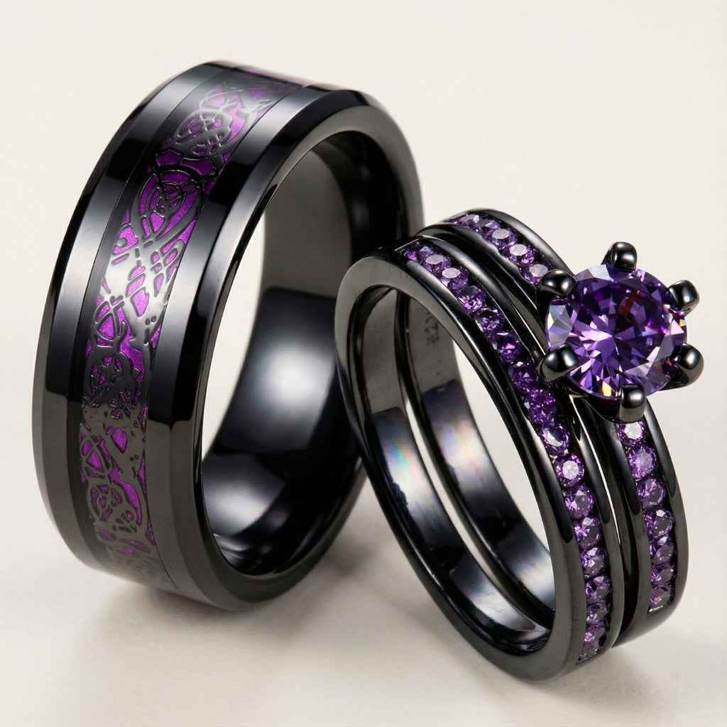 Lilac Blossom Rings