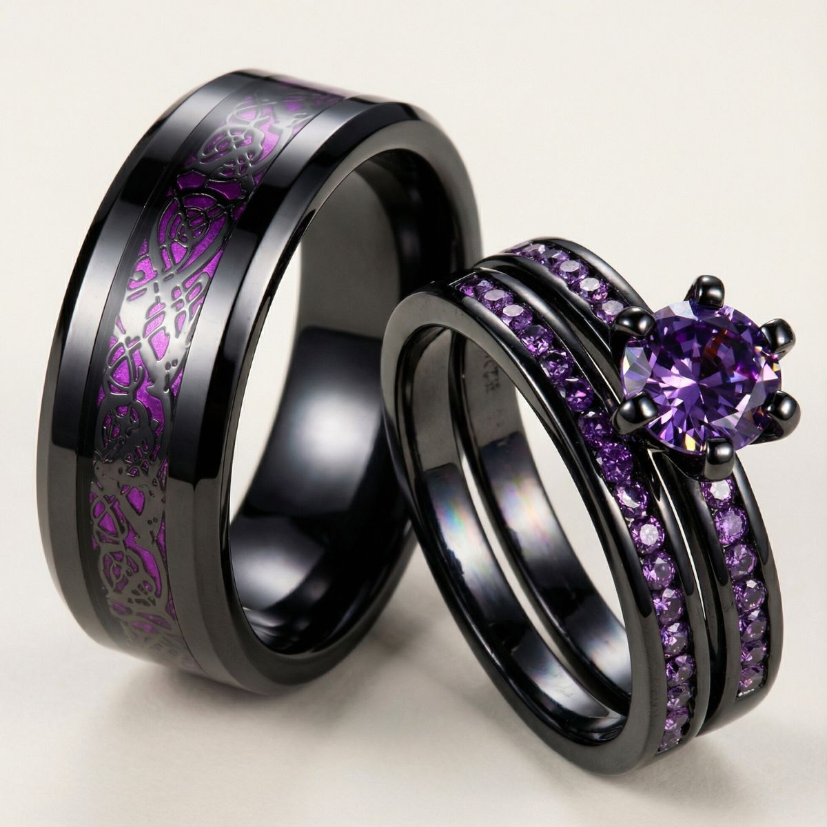 Lilac Blossom Rings