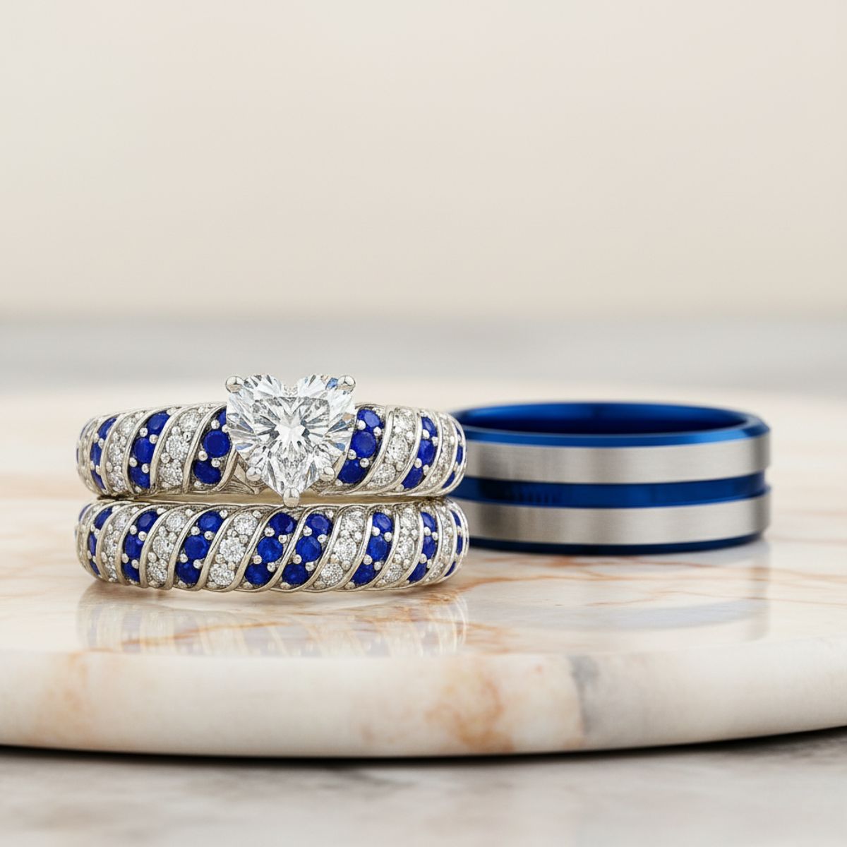 Oceanheart™ Bond Rings
