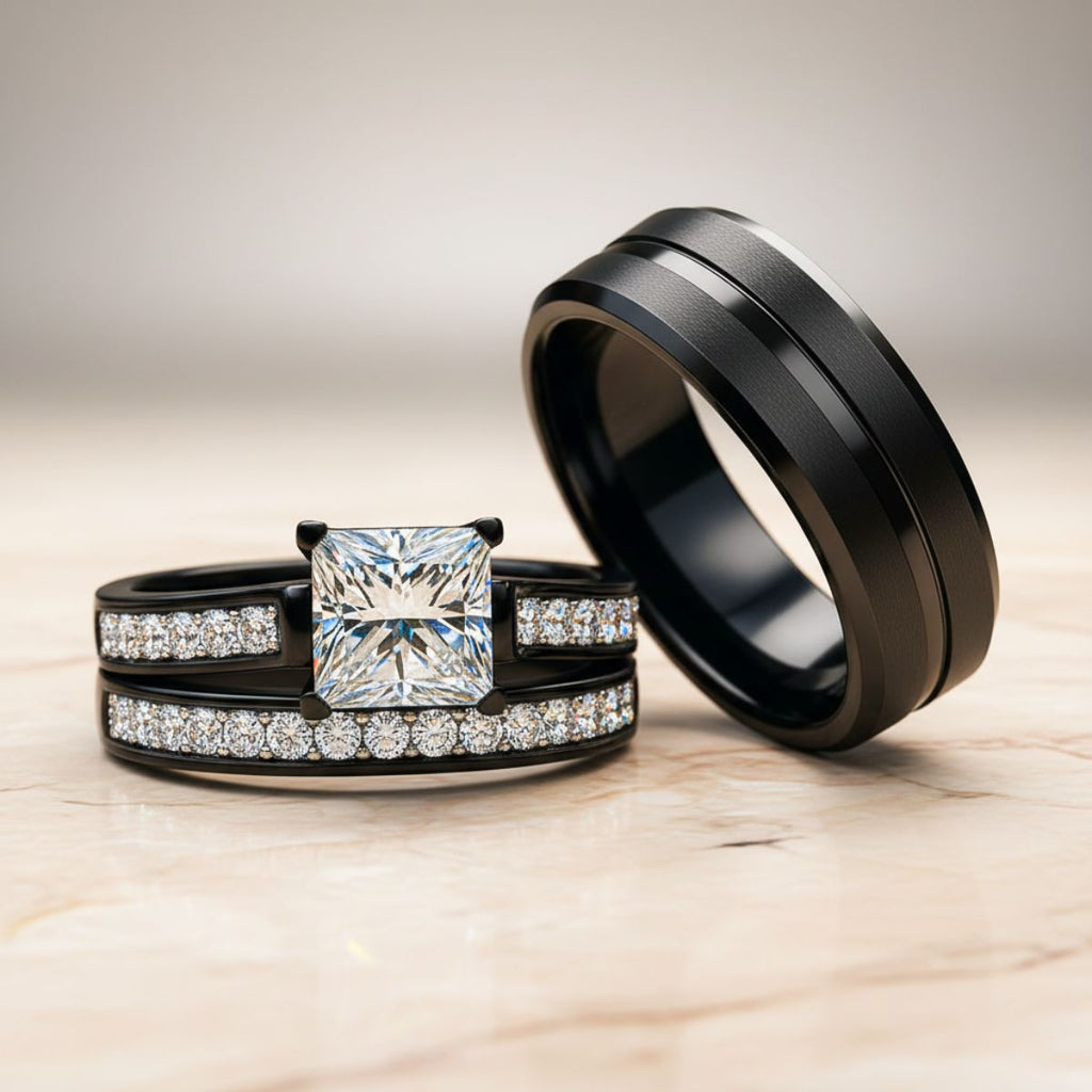 Moonlight Shadow Rings