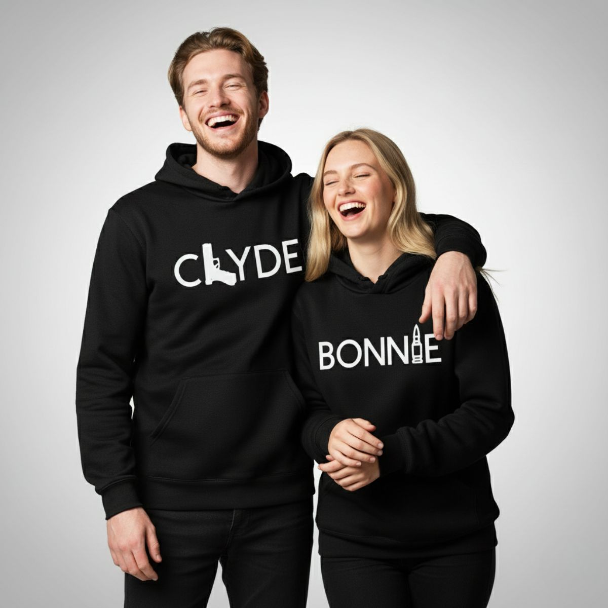 Bonnie & Clyde Hoodies
