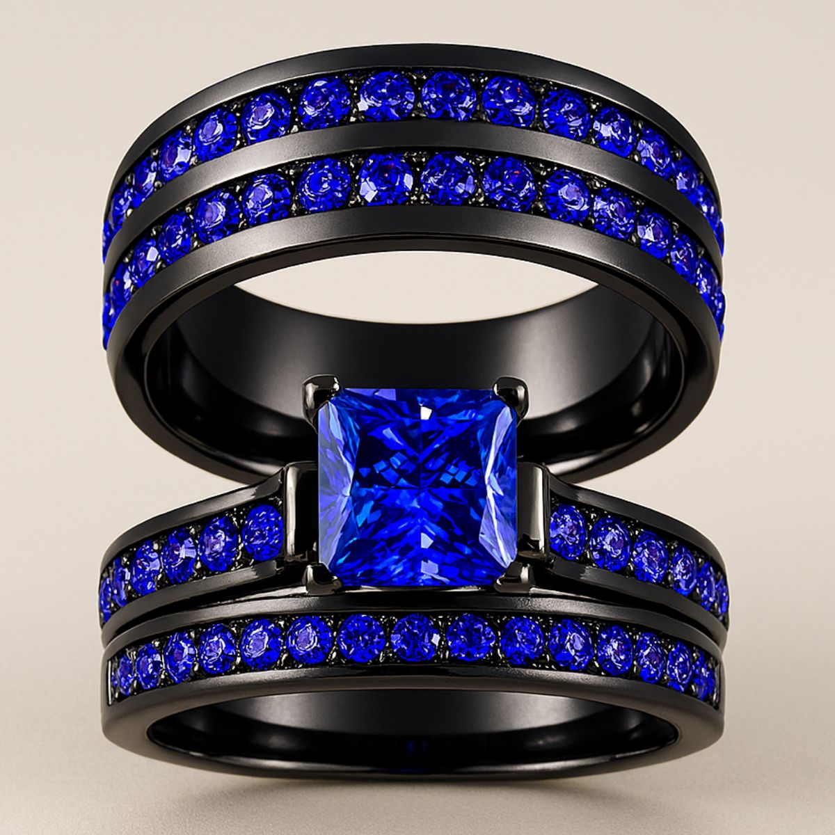 Blue Inspiration Rings