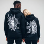 Black Wild & Safe Hoodies