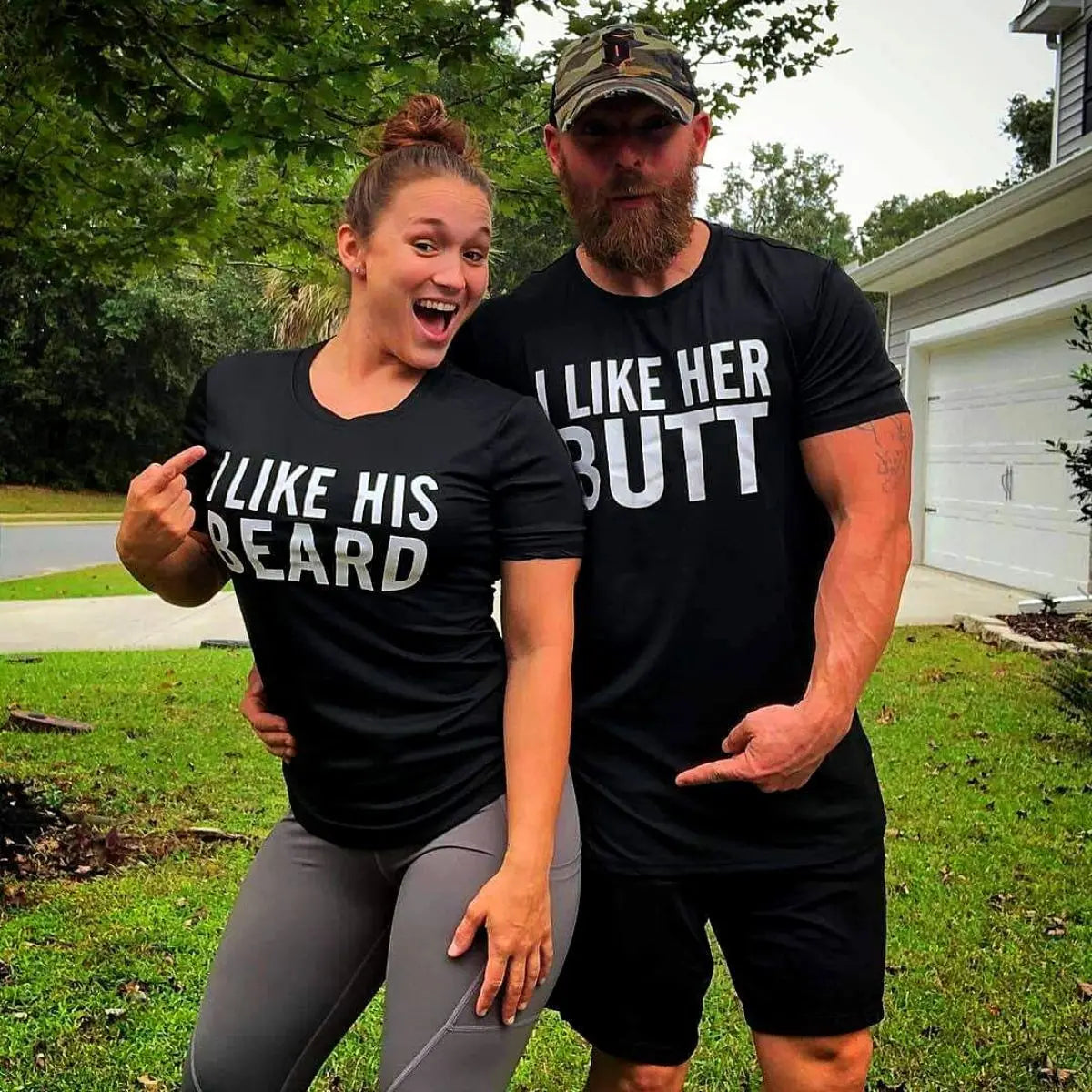 His Beard & Her Butt Shirts