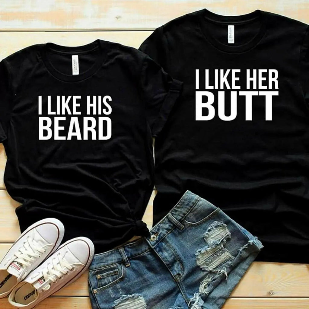 His Beard & Her Butt Shirts