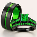 Emerald Breath Rings