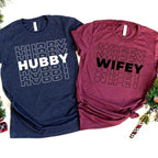 Hubby And Wifey Shirts