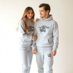 King & Queen Gray Tracksuits