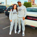 King & Queen Gray Tracksuits