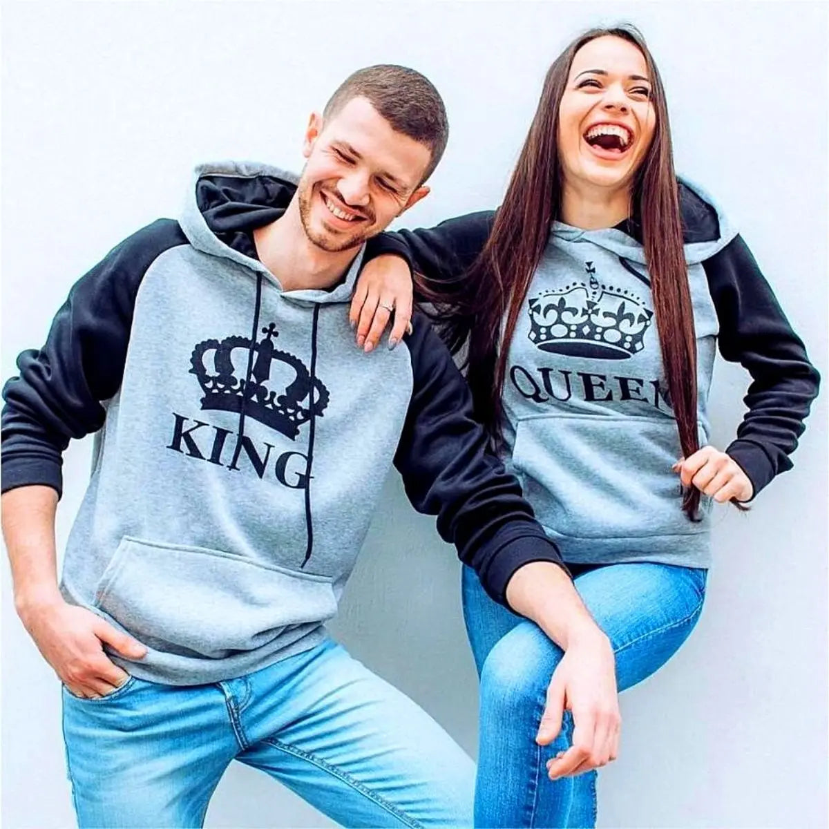 Heather King & Queen Hoodies