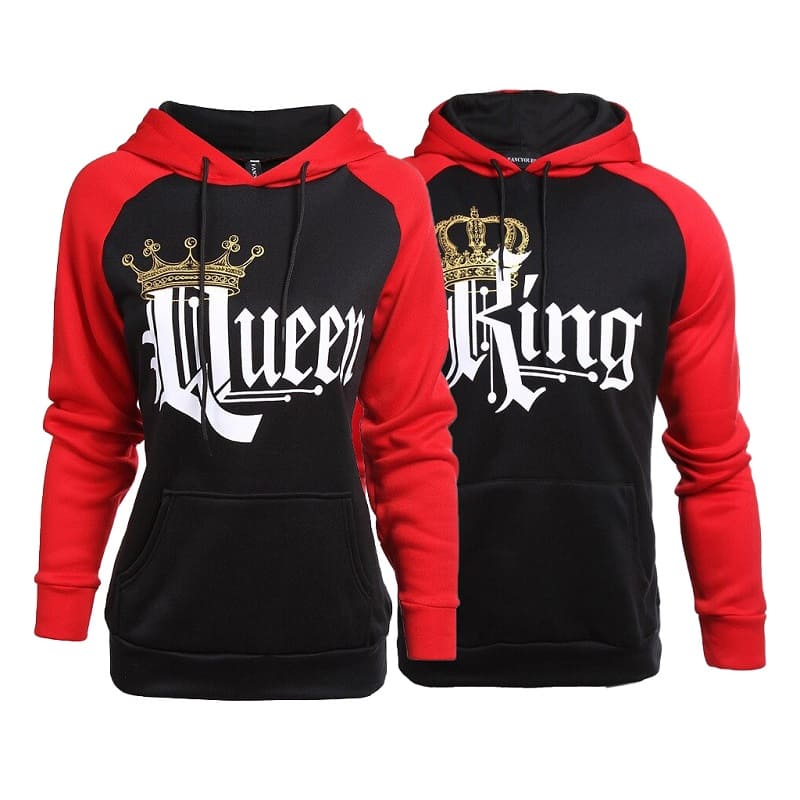 Royal King & Queen Hoodies