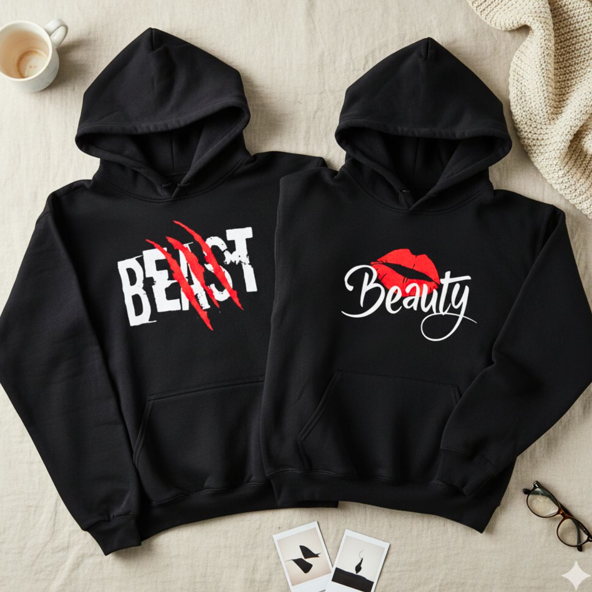 Beauty & Beast Hoodies