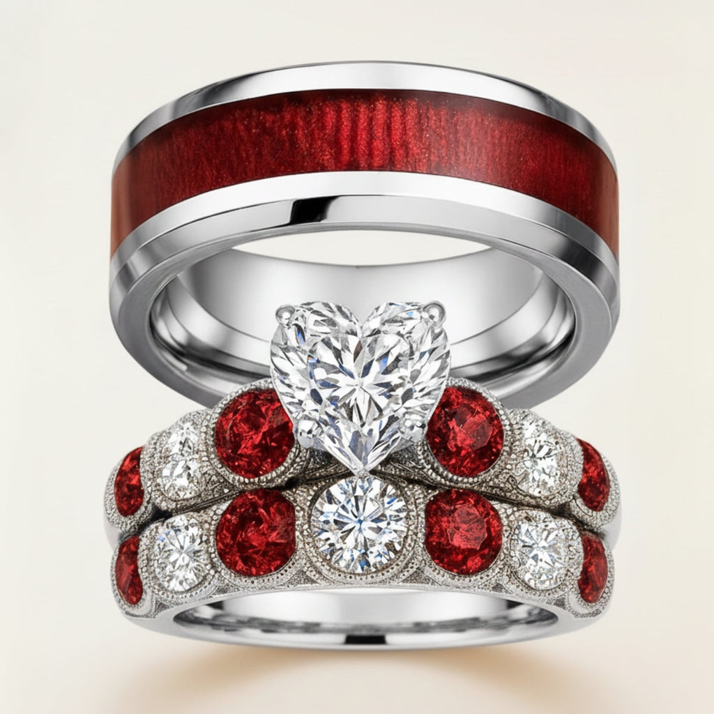 Red Love Rings