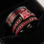 Ruby Love Rings